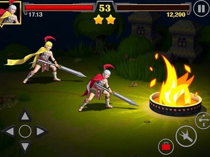 Golconda Warrior Glory combat screenshot