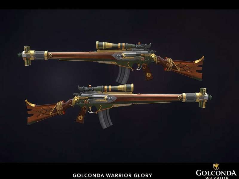Golconda Warrior Glory weapon comparison